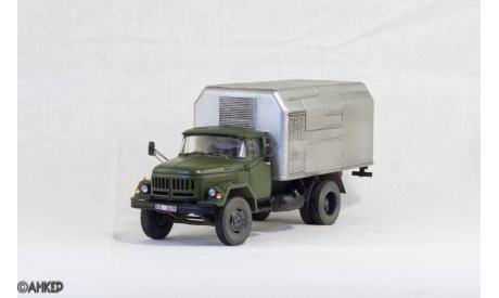 Фургон ЛУМЗ-890 на базе Амур-531350, масштабная модель, ЗИЛ, MODIMIO, 1:43, 1/43