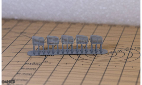 Подножки ранних кабин Камаз, запчасти для масштабных моделей, Ahkep models, scale43