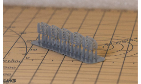 Подножки ранних кабин Камаз, запчасти для масштабных моделей, Ahkep models, scale43
