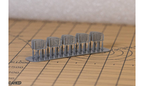 Подножки ранних кабин Камаз, запчасти для масштабных моделей, Ahkep models, scale43