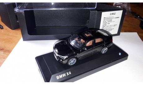 BMW x4 Herpa чёрная, масштабная модель, scale43