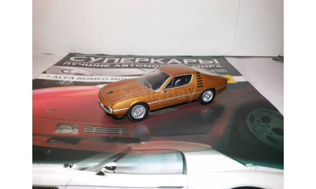 Alfa Romeo Montreal 1/43 DeA Суперкары, масштабная модель, 1:43, Суперкары. Лучшие автомобили мира, журнал от DeAgostini