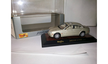 Jaguar S-Type 1999 1/43, масштабная модель, scale43, Maisto