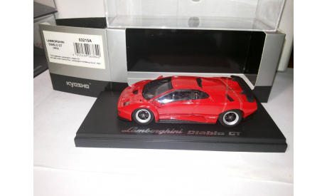 Lamborghini Diablo GT Kyosho 1/43, масштабная модель, 1:43