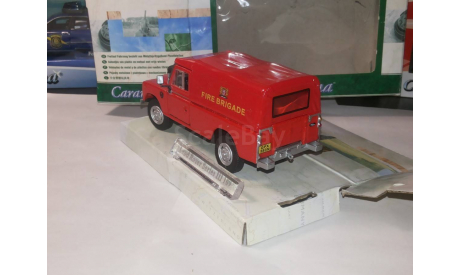 Land Rover series III 109 FIRE BRIGADE Cararama 1/43, масштабная модель, 1:43, Bauer/Cararama/Hongwell