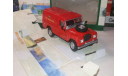 Land Rover series III 109 FIRE BRIGADE Cararama 1/43, масштабная модель, 1:43, Bauer/Cararama/Hongwell