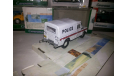 Land Rover series III 109 POLICE Cararama 1/43 с дефектами, масштабная модель, 1:43, Bauer/Cararama/Hongwell