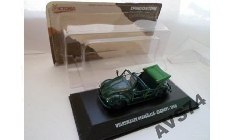 Volkswagen Hebmuller. DeA Victoria, масштабная модель, 1:43, 1/43