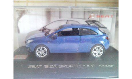Seat Ibiza sportcoupe 2008 IXO-Altaya, масштабная модель, 1:43, 1/43