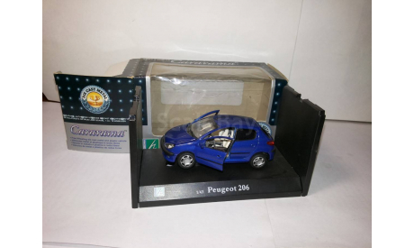 Peugeot 206 Cararama 1/43, масштабная модель, 1:43, Bauer/Cararama/Hongwell