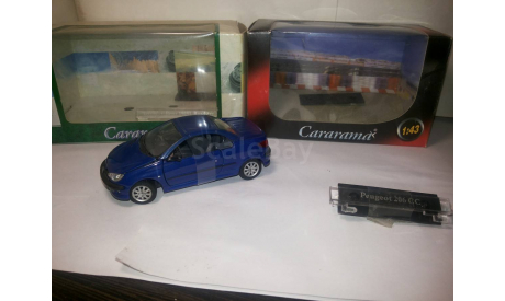 Peugeot 206 CC Cararama 1/43, масштабная модель, scale43, Bauer/Cararama/Hongwell