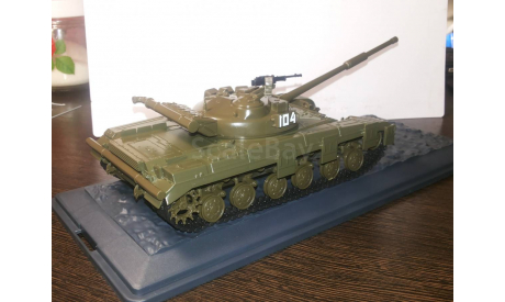 Т-64Б 1976 №4, журнальная серия масштабных моделей, Танк, DeAgostini, 1:43, 1/43