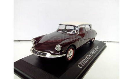 Citroen DS19 (1957), масштабная модель, scale43, Altaya, Citroën