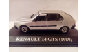 Renault 14 GTS (1980), масштабная модель, 1:43, 1/43, Altaya