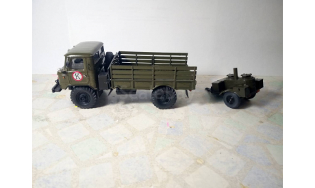 ГАЗ 66 + полевая кухня, масштабная модель, Агат/Моссар/Тантал, scale43