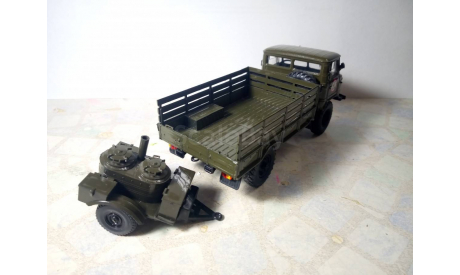 ГАЗ 66 + полевая кухня, масштабная модель, Агат/Моссар/Тантал, scale43