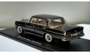 1:43 Mercedes-Benz 300 SE Kurz (W112) 1:43 Black Spark, масштабная модель, scale0