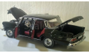 1:18 Mercedes 200 1966 W110 черный Norev, масштабная модель, Mercedes-Benz, 1/18