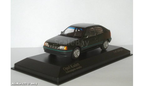 Opel Kadett E 1989 Minichamps 1:43, масштабная модель, 1/43