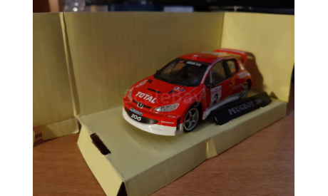 Peugeot 206 WRC, масштабная модель, Bauer/Cararama/Hongwell, scale43