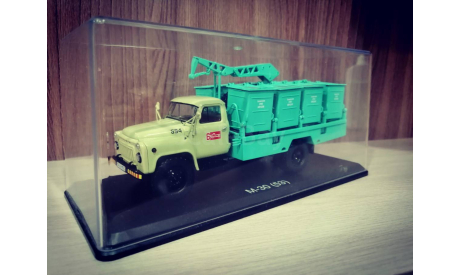 Контейнерный мусоровоз М-30 (53) бирюзовый, масштабная модель, ГАЗ, Start Scale Models (SSM), scale43