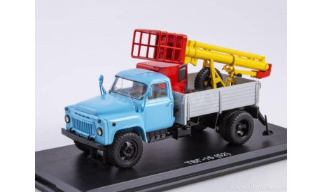 Телескопическая вышка ТВГ-15(52), масштабная модель, ГАЗ, Start Scale Models (SSM), scale43