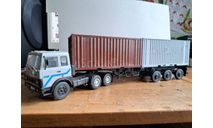 МАЗ 6422 контейнеровоз, масштабная модель, Автоистория, scale43
