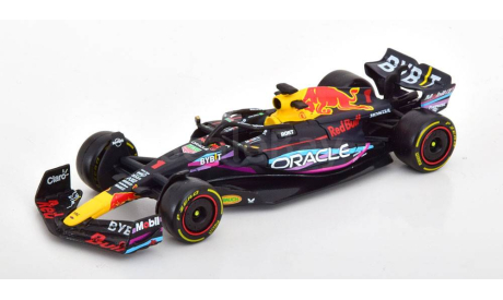 Red Bull RB19 #1 Max Verstappen 2023 Miami GP 1:43 Bburago, масштабная модель, 1/43