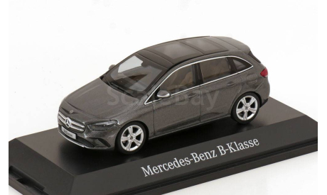 Mercedes-Benz B class (w247) mountain grey  1:43 Herpa, масштабная модель, scale43