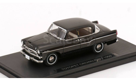 Toyopet Crown RS21 1959 black 1:43 Ebbro, масштабная модель, scale43, Toyota
