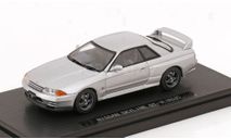 Nissan Skyline GT-R R32 silver 1:43 Ebbro, масштабная модель, scale43