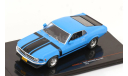 Ford Mustang Boss 302 1970 blue/black 1:43 Ixo, масштабная модель, IXO Road (серии MOC, CLC), scale43