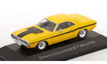 Dodge Challenger R/T 440 1970 yellow 1:43 Altaya American cars, масштабная модель, scale43