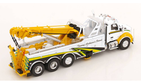 Kenworth T880 Wrecker 2018 white/ yellow 1:43 Ixo, масштабная модель, IXO грузовики (серии TRU), scale43