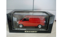 Volkswagen T5 Transporter 2003 red 1:43 Minichamps, масштабная модель, scale43