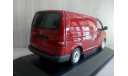 Volkswagen T5 Transporter 2003 red 1:43 Minichamps, масштабная модель, scale43