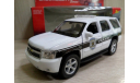 Chevrolet Tahoe Police 2008 white  1:43 Welly, масштабная модель, scale43