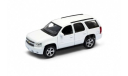 Chevrolet Tahoe  2008 white  1:43 Welly, масштабная модель, scale43