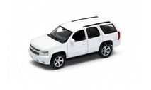 Chevrolet Tahoe  2008 white  1:43 Welly, масштабная модель, scale43