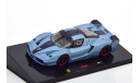 Ferrari FXX blue 1:43 Hot Wheels Elite, масштабная модель, scale43