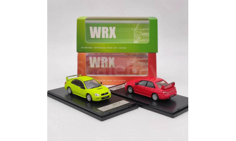 Subaru Impreza WRX STI 2005 1:64, масштабная модель, 1/64