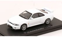 Nissan Skyline GT-R V-Spec (R33) 1995 white 1:43 Ebbro, масштабная модель, scale43