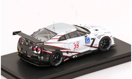 Nissan Skyline GT-R GT1 2009 Silverstone (R35) 1:43 Ebbro, масштабная модель, scale43