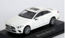 Mercedes-Benz CLS coupe (C257) 2018 diamond white 1:43 Norev, масштабная модель, scale43