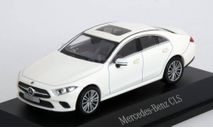 Mercedes-Benz CLS coupe (C257) 2018 designo diamond White 1:43 Norev, масштабная модель, scale43