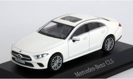 Mercedes-Benz CLS coupe (C257) 2018 diamond white 1:43 Norev, масштабная модель, scale43