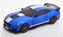 Ford Mustang Shelby GT 500 Fast Track blue/white 1:18 Solido, масштабная модель, scale18