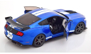 Ford Mustang Shelby GT 500 Fast Track blue/white 1:18 Solido, масштабная модель, scale18