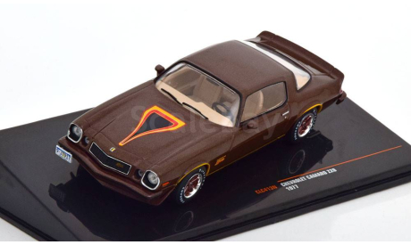 Chevrolet Camaro Z28 1977 brown metallic 1:43 Ixo, масштабная модель, IXO Road (серии MOC, CLC), scale43