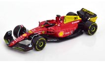 Ferrari F1-75 #16 Leclerc Italian GP Monza F1 2022 1:43 Bburago, масштабная модель, scale43